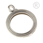 QHO-15-E - Pendant stainless steel for disks of Quoins QHO-15-E