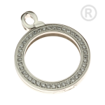 QHO-16-E - Pendant stainless steel for disks of Quoins QHO-15-E
