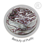 QMOR-06L-RD - Quoins Cabochon Amazing - Beauty of Purity