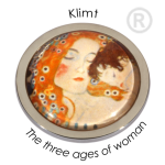 QMOC-02L - Quoins Captured Paintings Murano Klimt The three ages of woman QMOC-02