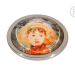 QMOC-03L - Quoins Captured Paintings Murano Morisot Young girl with cage QMOC-03