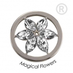 QMOK-15M-E-CC - Quoins Swarovski Elements Magical Flowers
