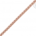 QK-ER6 - Quoins box chain necklace pink gold plated QK-ER5