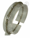 ZK-SP-F-PY-18/19 - Quoins necklace Onyx faceted