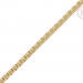 QK-EG6 - Quoins  box chain gold plated necklace QK-EG5