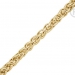 QK-EG7 - Quoins  box chain gold plated necklace QK-EG5